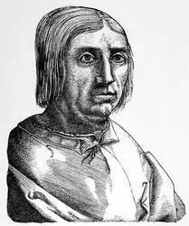 Portrait of Jacopo Sannazaro (1458-1530) (illustration from Science and Literature in the Middle Ages and the Renaissance)